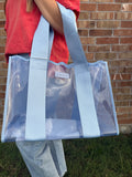 Blue Scallop Case Mate Tote