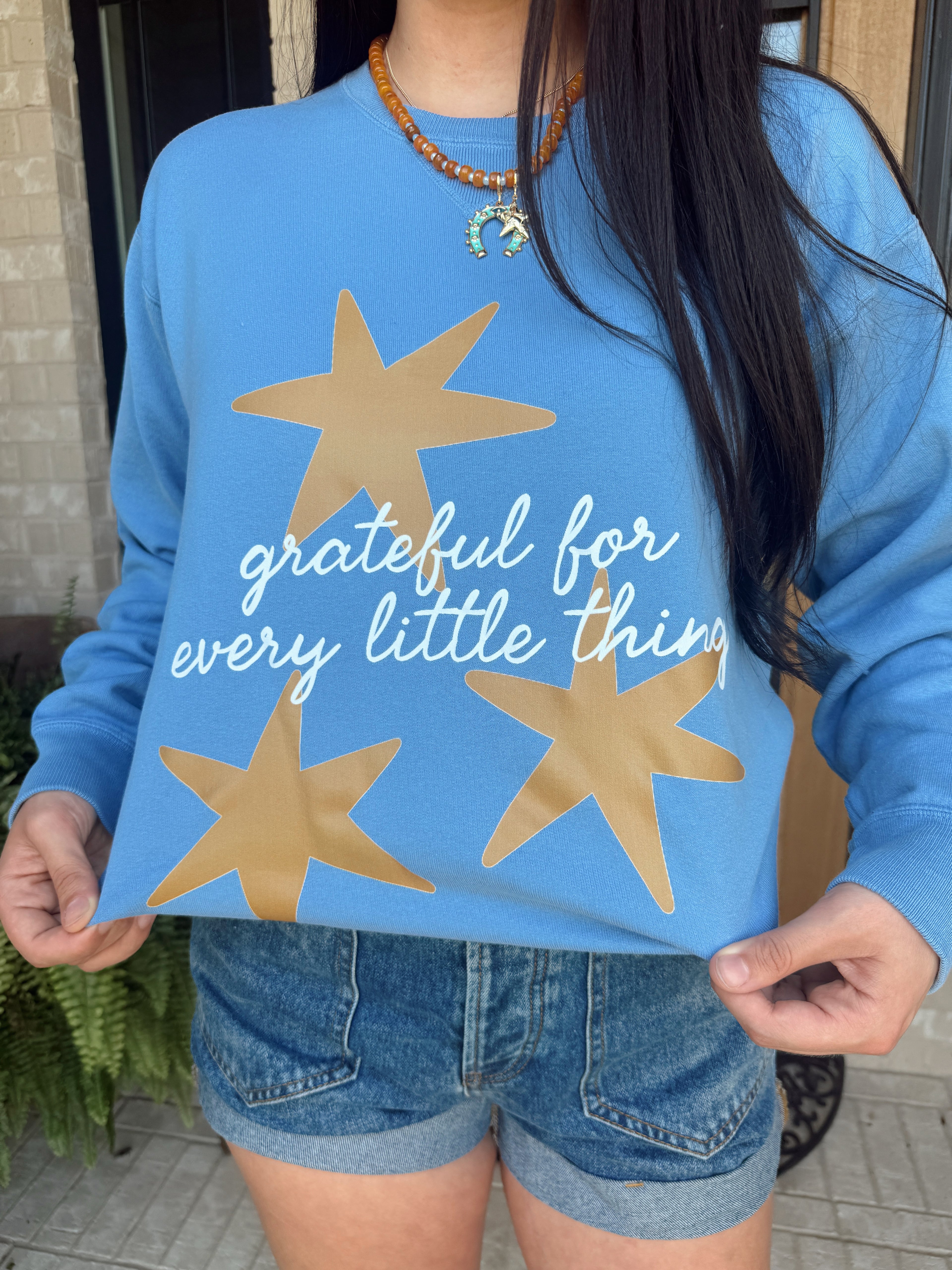 Grateful For Every Little Thing Sweatshirt