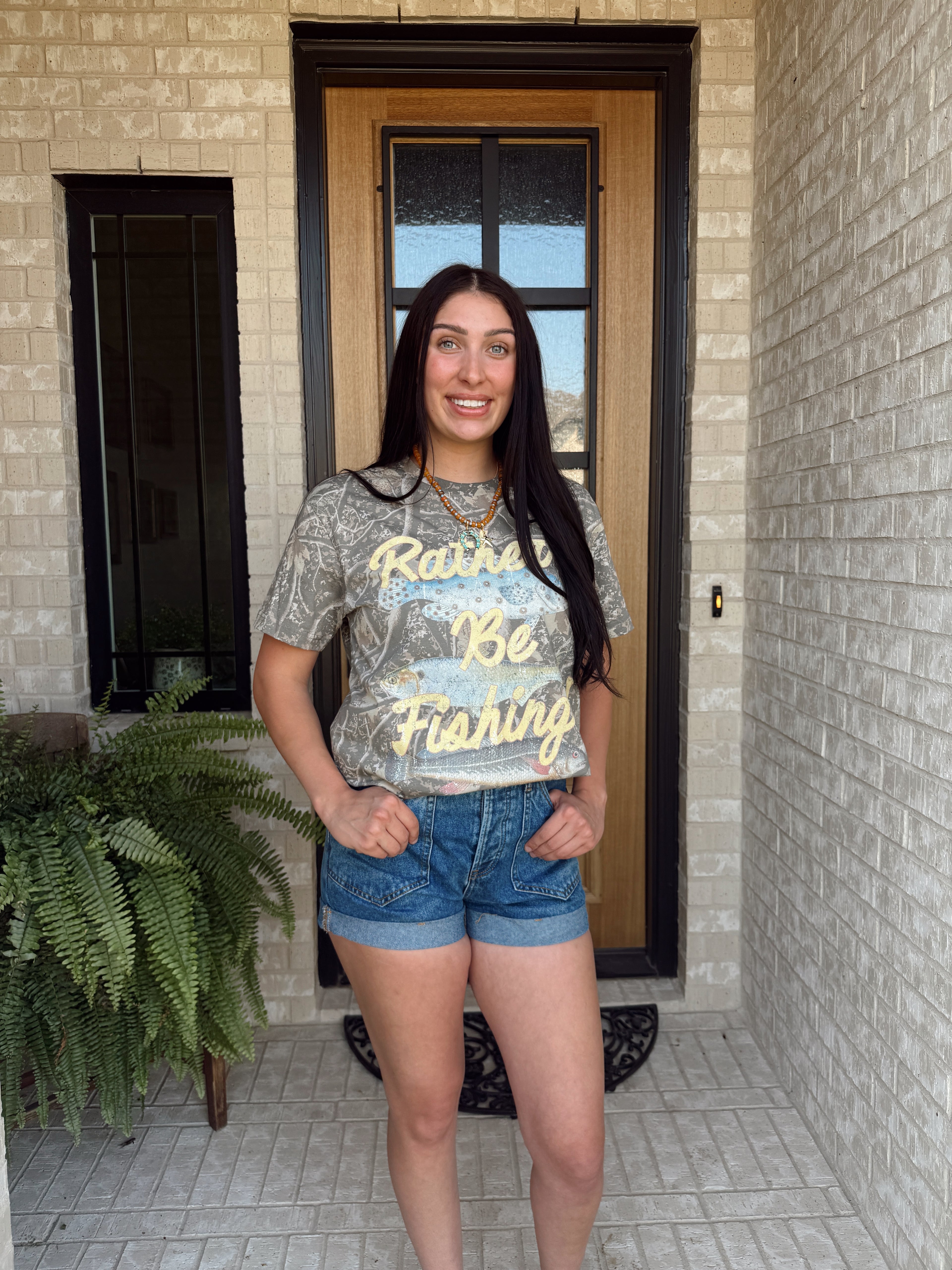 Rather Be Fishing Tee