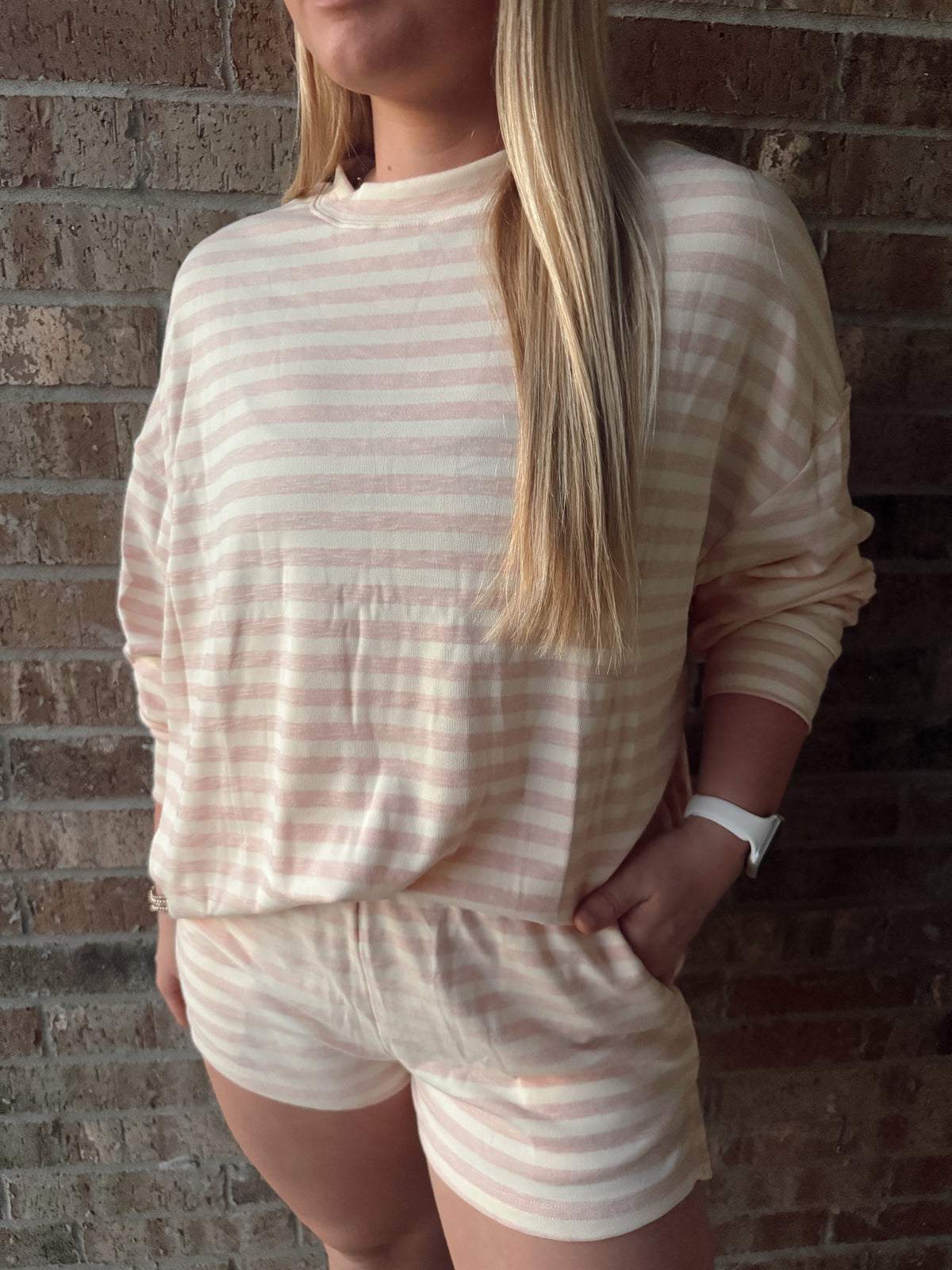Lucy Striped Set