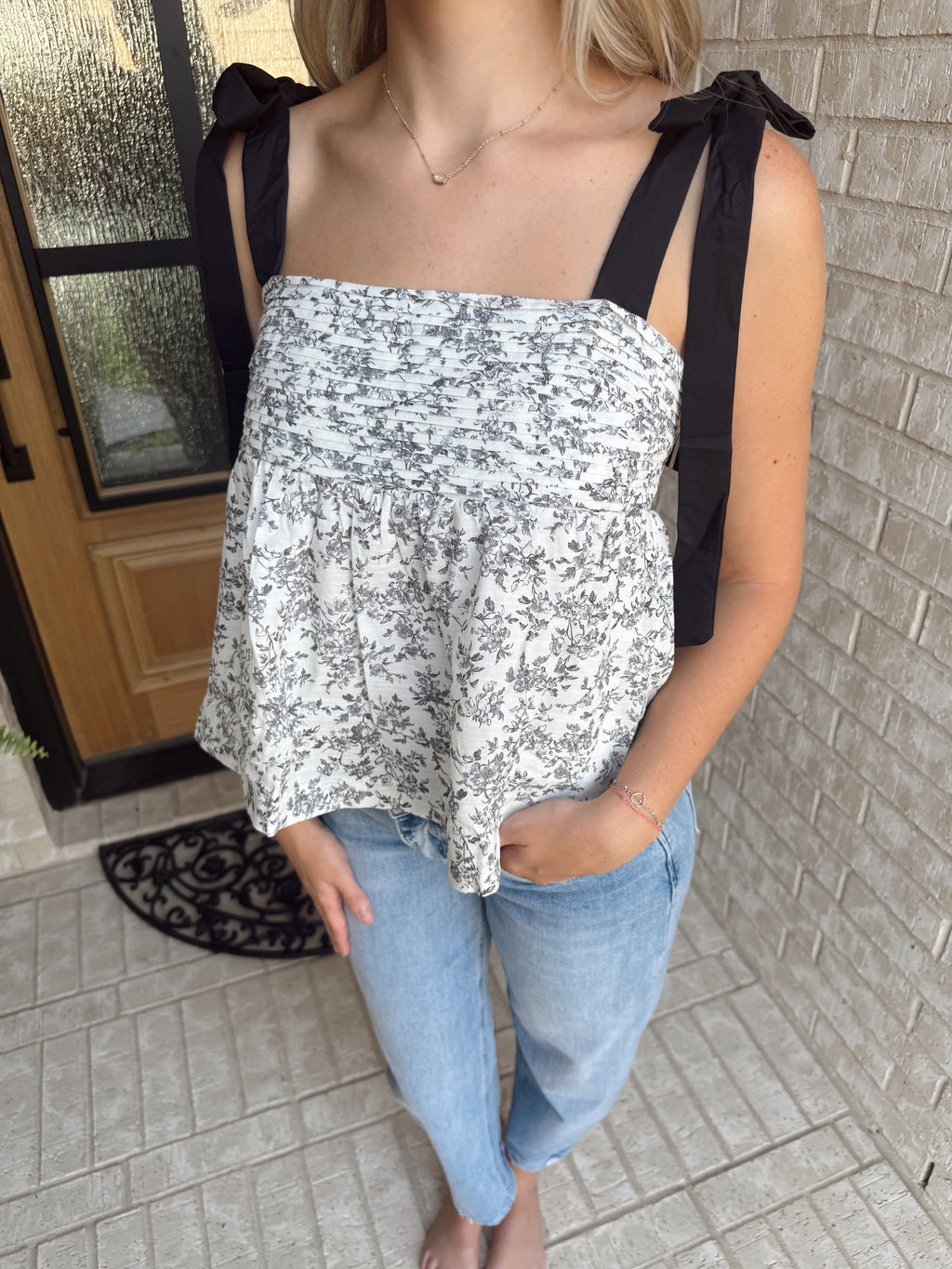 Katie Ribbon Tank