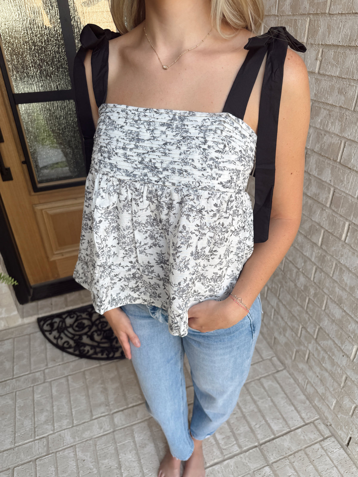 Katie Ribbon Tank