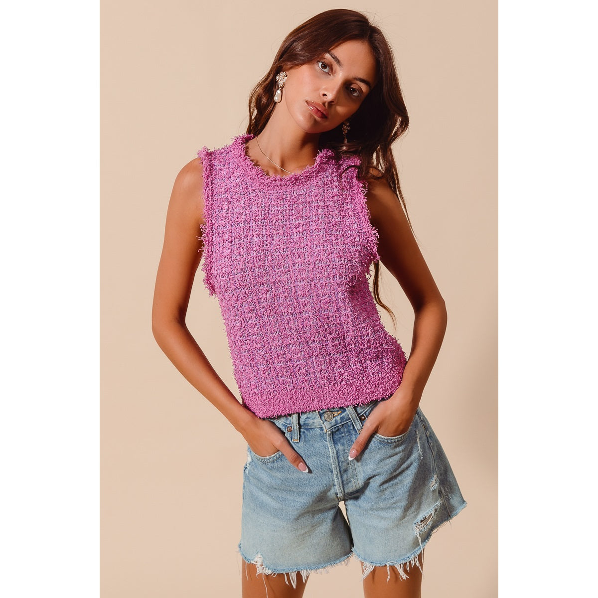 Ellie Tweed Top