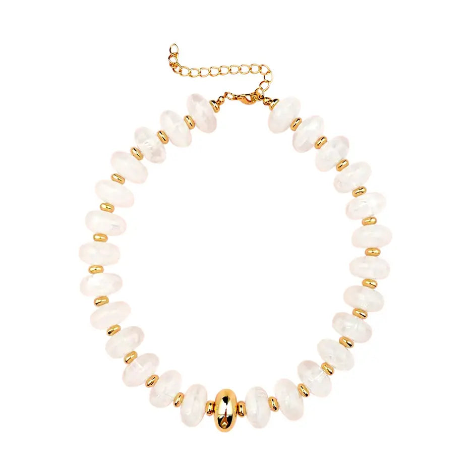 White Chunky Necklace